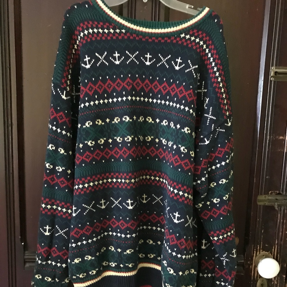 Nautical Themed Abercrombie and Fitch Sweater